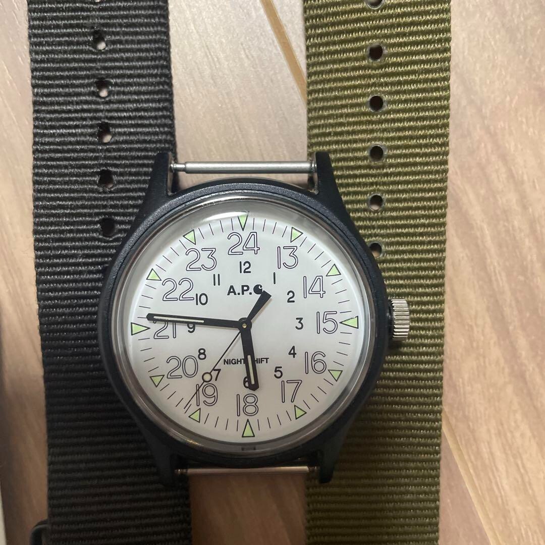 Timex A P C Carhartt Watch Khaki Black Collab Limited