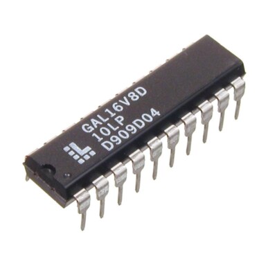 GAL16V8B-10LPN  programmierbares Logik-Array löschbar 75mA 10ns DIP20