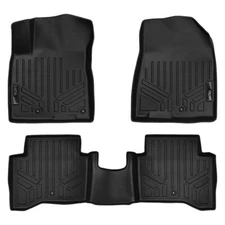 Smartliner Black 1st & 2nd Row Floor Liners for Kia Niro