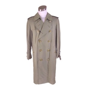 Burberry Coats Jackets Green Mens Authentic Used E1199