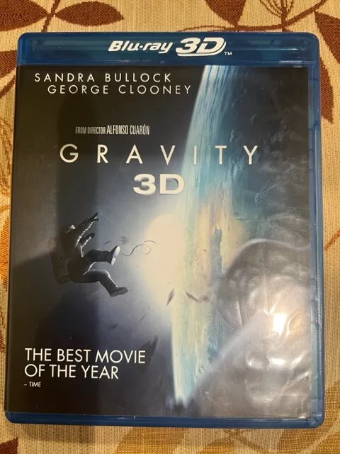 GRAVITY 2013 Edition BLU RAY Bullock Clooney Harris B3 eBay