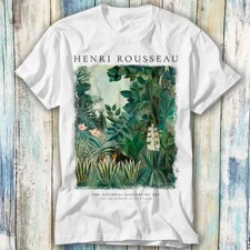 Henri Rousseau The Equatorial Jungle Art Museum T Shirt Meme Gift Top Tee 1368