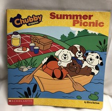 Summer Picnic Chubby Puppies 8x8 Paperback Children’s Book