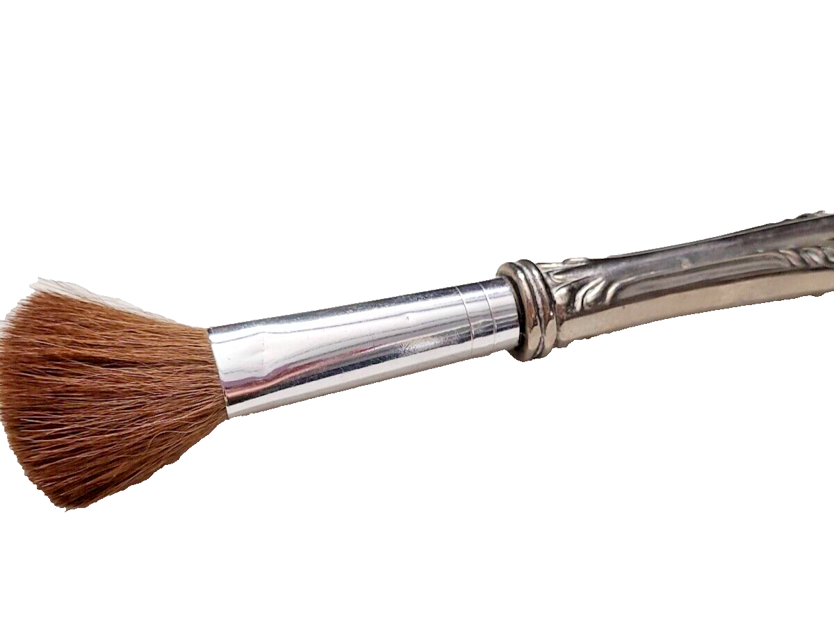 Antique Victorian Sterling Silver Powder Brush | eBay display picture 3