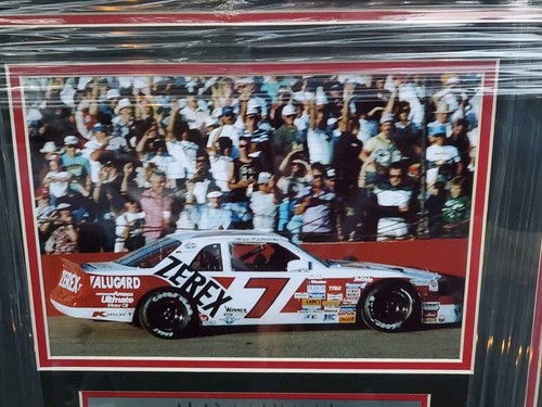 NICE FRAMED & MATTED Autographed Alan Kulwicki 1988 Race Club Certificate JSA - Picture 6 of 7