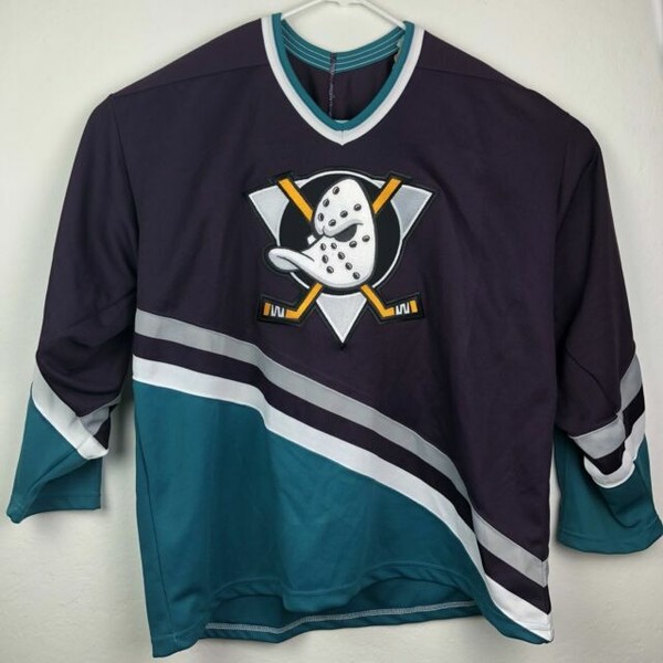 Vintage CCM Anaheim Mighty Ducks Hockey Jersey Size XL for sale online