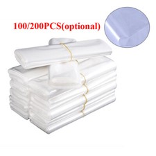 Lot POF Clear Heat Shrink Bag Wrap Film Gift Packing Shrinkable Packaging Seal