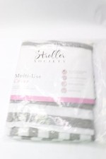 Stroller Society Car Seat Canopy and Nursing Cover Grey Stripe