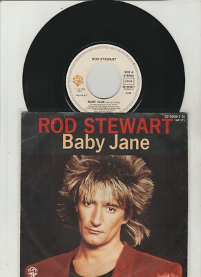 7'' Rod Stewart: Baby Jane / Ready Now - 1983....