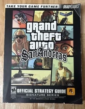Grand Theft Auto GTA San Andreas Brady Games Official Strategy Guide
