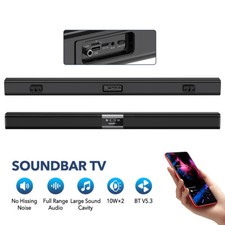 32" Bluetooth Sound Bar - Surround Sound Home Theater System for TV Gaming