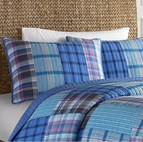 Nautica Tinsley Aqua Standard Pillow Sham