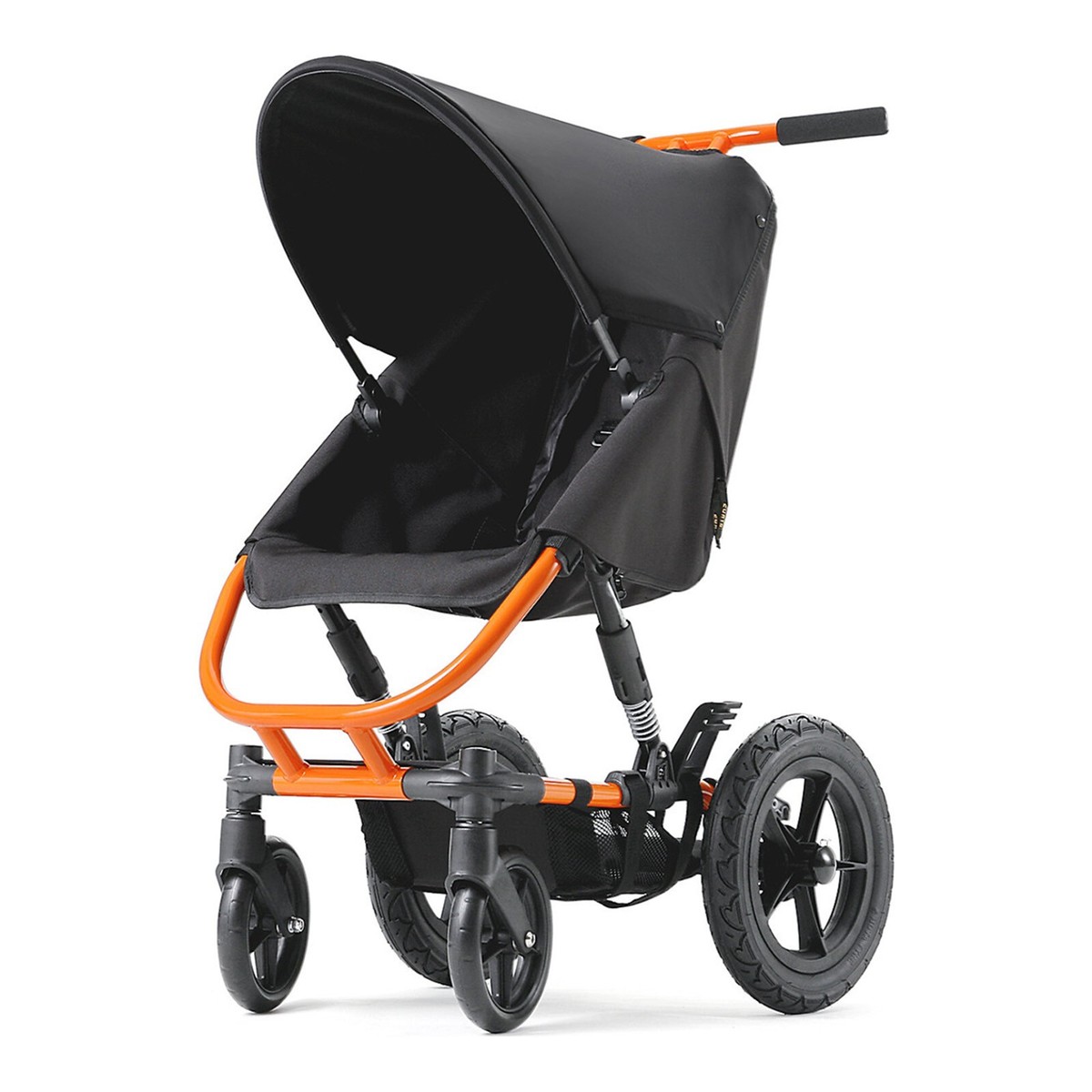 CURIO Baby Kids Folding Stroller A Orange Reclining High