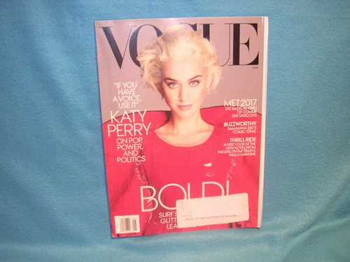 Vogue May 2017 Katy Perry On Pop, Power, And Politics