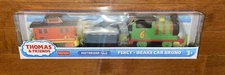 Thomas and Friends Percy & Brake Car Bruno Motorized Train Engine New