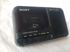 Vintage Sony TCM-818 Portable Cassette Player/Recorder AC/DC WORKS 