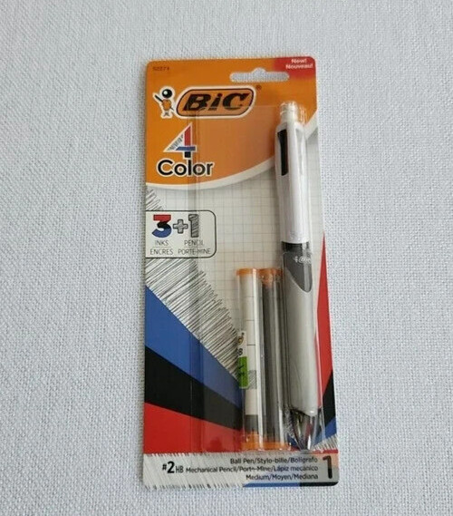 4-color 3+1 Assorted Ink + Eraser School Art Supplies