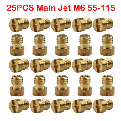 For Dellorto PHNL PHVA PHBH PHBN 25pcs Motorcycle Carburetor Jets Main Jets