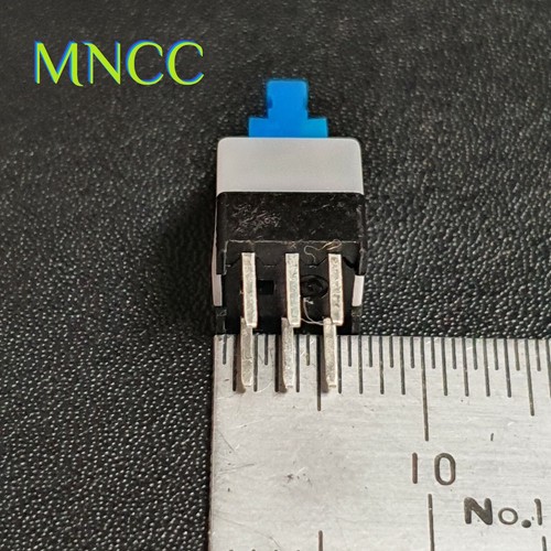 1pc ~ 5pc Latching / Non Latching 6 Pin DIP Mini Push Button Switches 7mm x 7mm - Picture 5 of 8