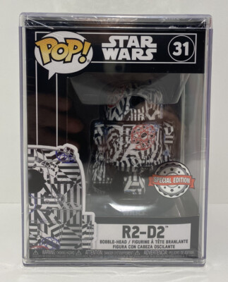 R2-D2 #31 Funko Pop! Vinyl Artist Series Star Wars with Hard Case