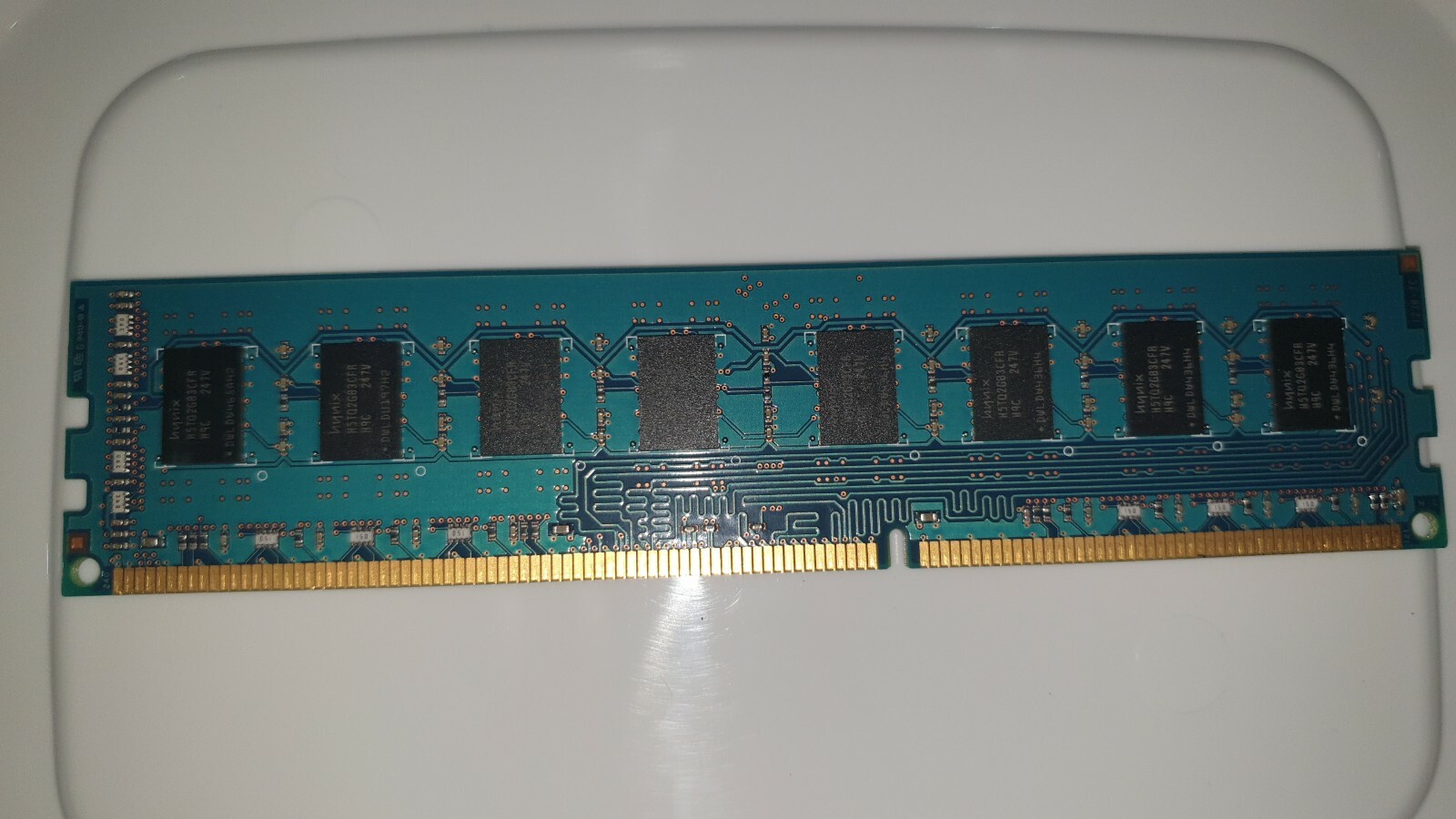 HYNIX 4GB RAM MEMORY DDR3 2RX8 PC3-10600U-9-12-b1 HMT351U6cFR8c- H9-N0 ...