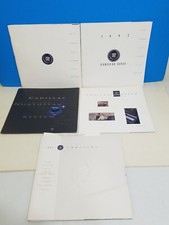 Lot of 5 Cadillac brochures 1991 1992 1993 and 1996 All Models