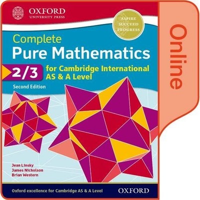 Pure Mathematics 2 & 3 for Cambridge International AS & A Level: Online Student