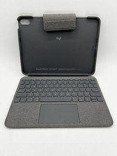 Logitech Folio Touch iPad Pro 11-inch Keyboard Case Trackpad Gray great shape