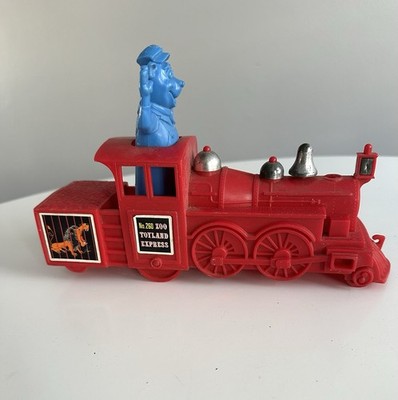 VTG RARE PROCESSED PLASTIC CO Zooland Express Toy Train USA