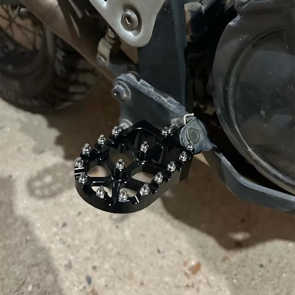 Yamaha XT600 XT600E XTZ600 Tenere estriberas reposapiés pedal moto repuestos Foto 3 de 4