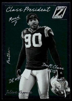 2023 Panini Zenith #CP-2002 Julius Peppers Class President