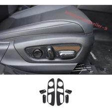 For Lexus ES250 300h 19-2024 ABS Carbon Fiber Seat Adjust Handle Button Panel