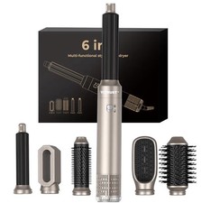 Hair Dryer Brush 6 in 1 Hair Styler for all Different Hair Types Works Great 