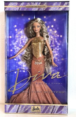 Barbie Diva Collection 2002 All That Glitters #55426 New in Box
