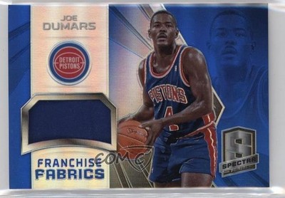2014-15 Panini Spectra Franchise Fabrics /25 Joe Dumars #FRA-JD HOF 7xr
