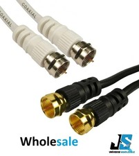 COAXIAL SATELLITE CABLE EXTENSION VIRGIN MEDIA SKY TV BROADBAND F CONNECTOR LEAD