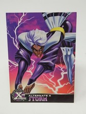 1995 FLEER ULTRA X-MEN MARVEL ALTERNATE X STORM #17 