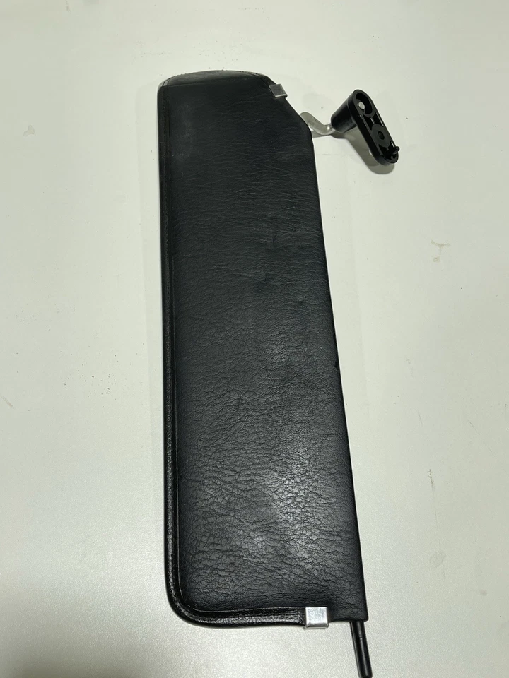 Driver & Passenger Sunvisors Black w/ BOLTS 03-06 Jeep TJ Wrangler PAIR OEM CC5K - Image 4 of 4