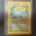 Pokémon Venusaur Base Set 15/102 Holo Rare 1999 Wizards 100 HP English TCG Card