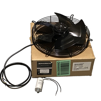 Genuine Spaceman Weiguang YWF4E-300S-92-35G Axial Fan & Capacitor, 115VAC, NEW