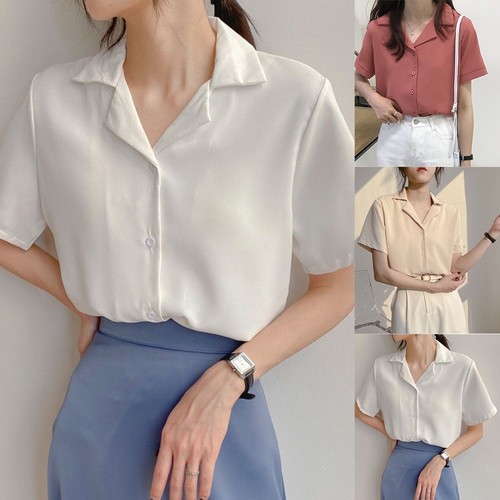 GRACE KARIN Chemisier Ample à Manches Courtes En Dentelle Pour Femme Chemisier D'été à Col Ras Du Cou Pour Femme Gris Rose M GRACE KARIN Chemisier Ample à Manches Courtes En Dentelle Pour Femme Chemisier D'été à Col Ras Du Cou Pour Femme Gris Rose M