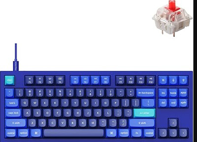 Keychron Q3 RGB Tenkeyless Layout 87-Key QMK/VIA Programmable Macro Hot-swappabl