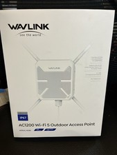 WAVLINK AC1200 Wi-Fi 5 Extender Router Outdoor Access Point Mesh Long-Range PoE