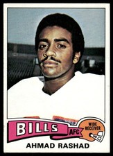 1975 Topps #115 Ahmad Rashad Buffalo Bills Excellent 66764