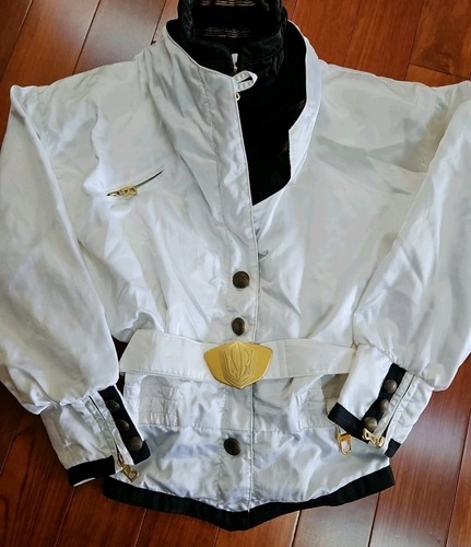 Chaqueta de esquí Bogner para mujer pequeña vintage años 80 90 abrigo dorado conejito de nieve diadema de colección - Imagen 5 de 15