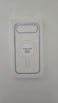 Apple iPhone 17 Air Silicone Case MagSafe Transparent NEU OVP In OVP MagSafe