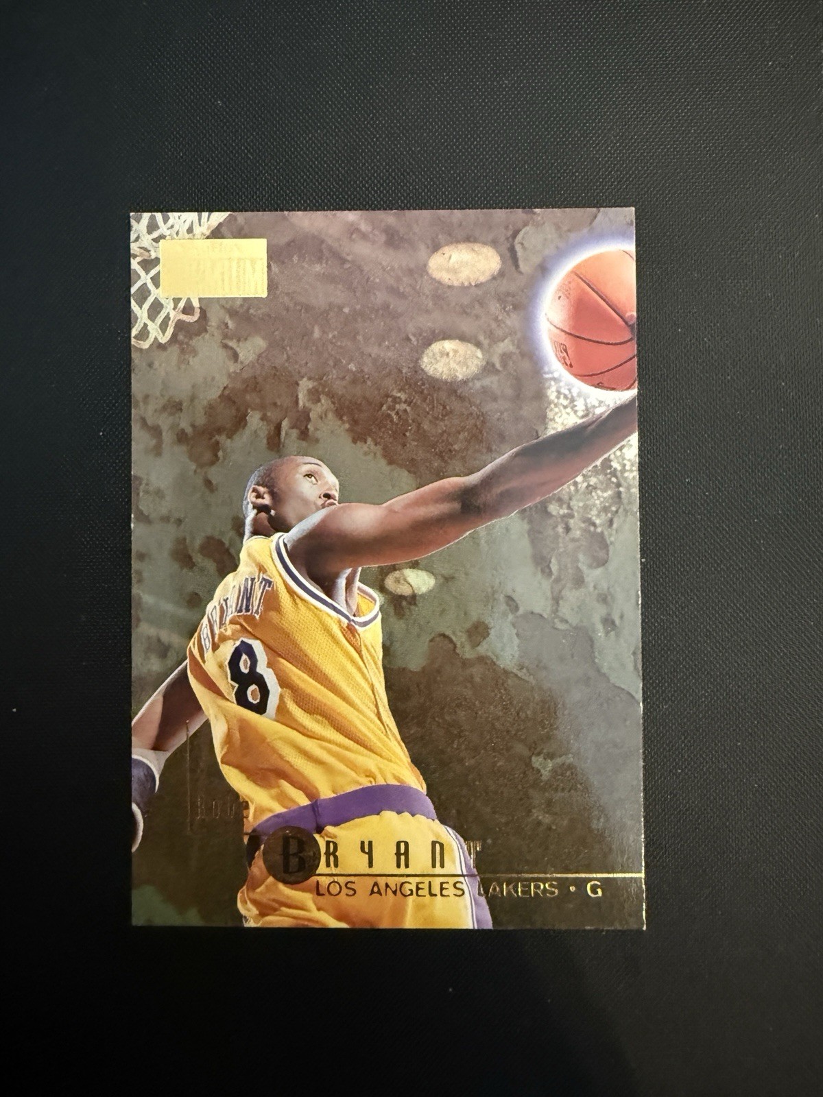 1996-97 Skybox Premium Kobe Bryant Rookie RC #55 Los Angeles Lakers
