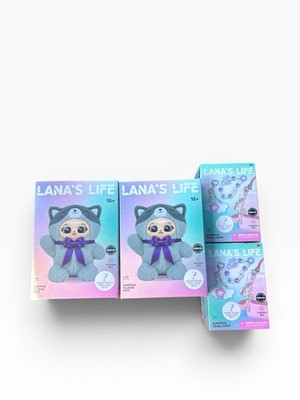 DTI LANA S LIFE ULTIMATE BUNDLE 2 Plush + 2 Jewel Drops 4 UNUSED DLC CODES NEW