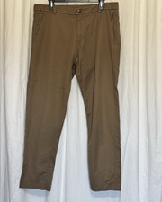 Lululemon ABC Trouser Pants Mens Sz 34x30 Tan Khaki E40217