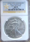 West Point 2011-W American Silver Eagle 1 oz .999 Silver NGC MS70 #3552375-242